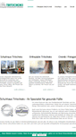 Mobile Screenshot of orthopaedie-tritschoks.de